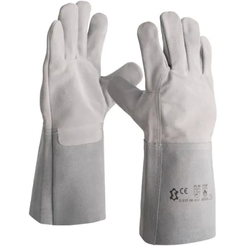 Gants tout Croute de Cuir avec manchettes