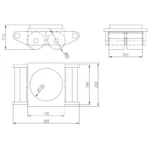 Patin-rouleur-4-tonnes-4-galets-fixes-wcra-4