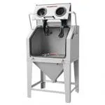 Cabine de sablage 350l ouverture supérieure
