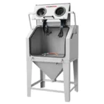 Cabine de sablage 350l ouverture supérieure
