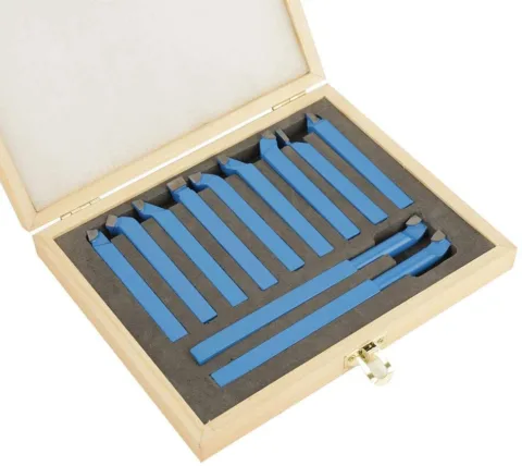 Lot de 11 outils de tour en alliage de carbone 12mm