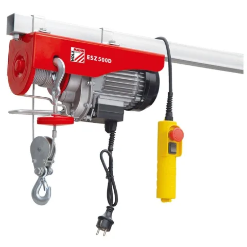 Palan electrique a cable Treuil 500kg Holzmann ESZ500D