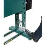 Presse hydraulique d'atelier manuelle Compac HP70 commande à pédale
