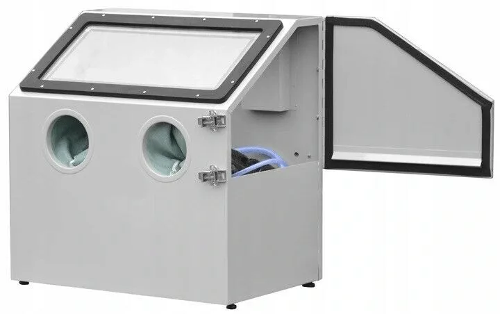Cabine-de-sablage-110L-Porte-laterale