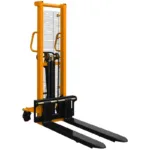 Gerbeur manuel levée 1600mm 1500kg avec fourches réglables