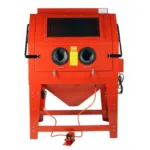 Cabine de sablage 990L rouge