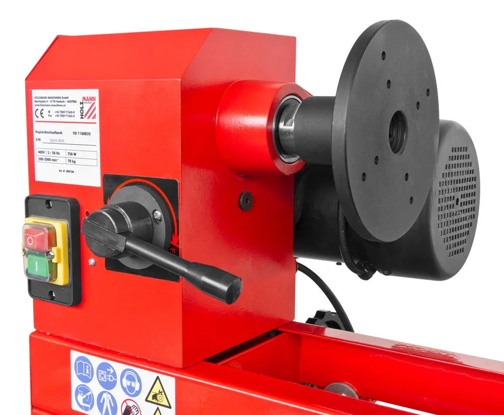 Tour à bois Holzmann VD1100ECO tête