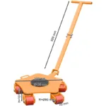 Patins rouleurs charges lourdes roues orientables 5t
