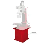 SOCLE pour perceuse fraiseuse ZX-7045MS