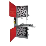 Scie à ruban bois Holzmann HBS700_400V roues
