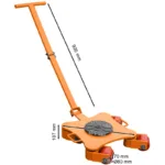 Patins rouleurs charges lourdes roues orientables 4t