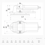 Etau QHK200 dimensions