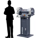 Touret à meuler 300mm Cormak M300S