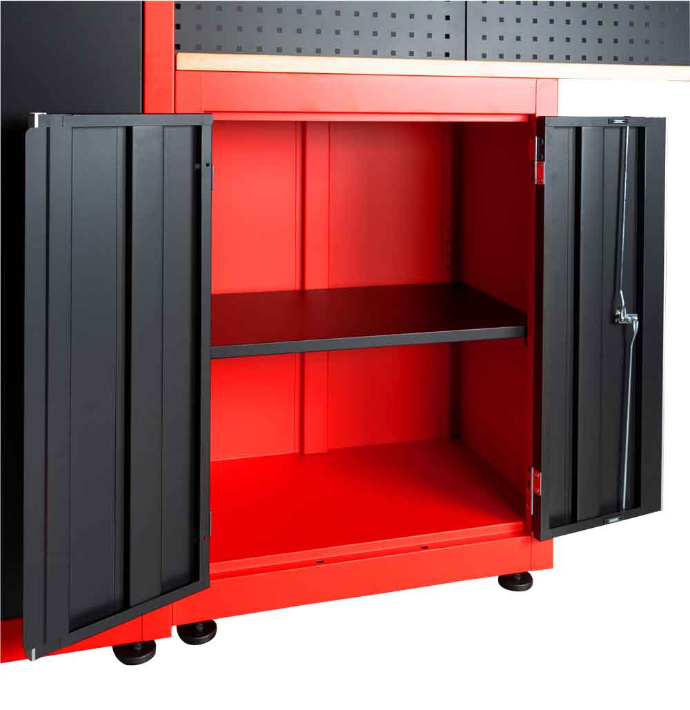 Etabli atelier avec armoires WESS13 Holzmann 03