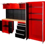 Etabli atelier avec armoires WESS13 Holzmann 07