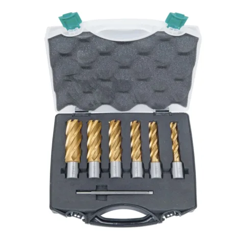 Kit de forets HSS CDS TiN 14 a 24mm Prof. 50mm 41-11042_1
