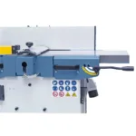Dégauchisseuse Raboteuse arbre hélicoïdal Bernardo AD 260 S 230v Reglage simple et rapide de l'enlevement par passe jusqu'a 3mm maxi
