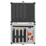 Jeu de 4 outils de tournage 12mm
