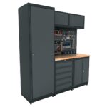 Établi atelier avec armoires Boxoutils Expert Module 2