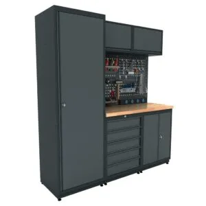 Établi atelier avec armoires Boxoutils Expert Module 2