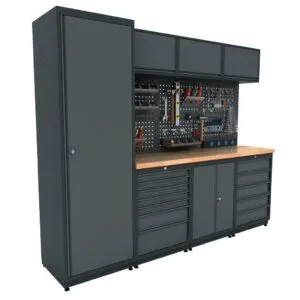 Établi atelier avec armoires Boxoutils Expert Module 3