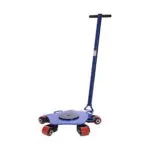 Patin rouleur fortes charges orientables 4 tonnes 5 roues.