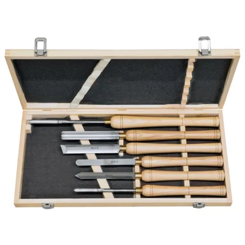 Coffret de ciseaux de tournage bois 10-7003