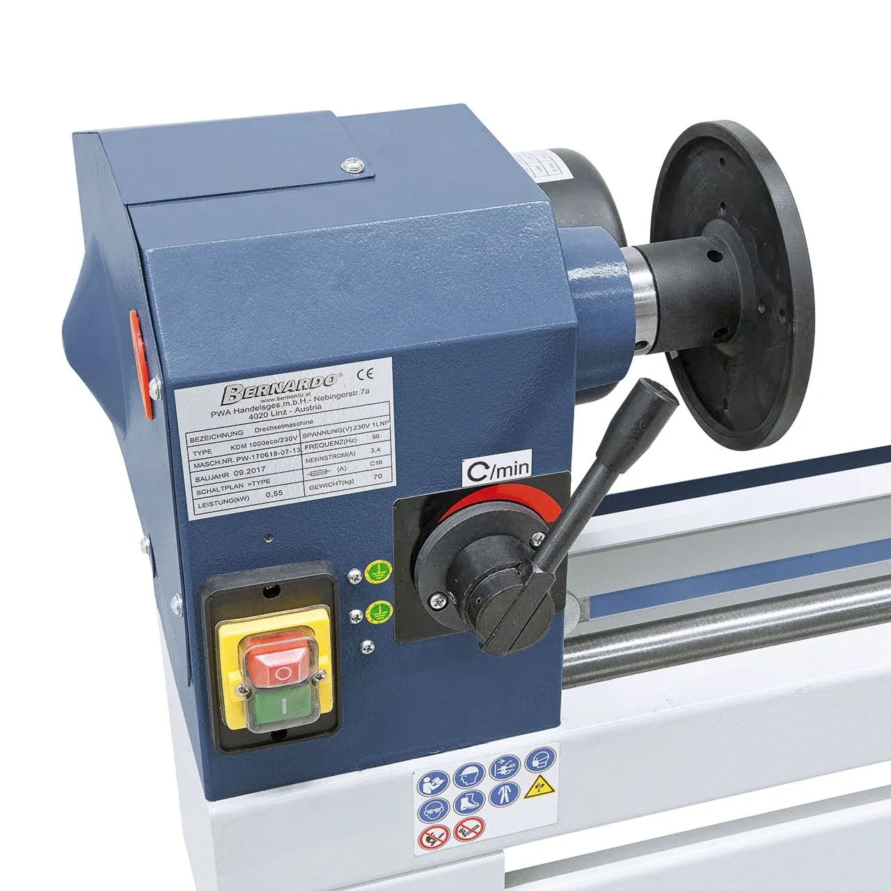 Tour à bois copieur Bernardo KDM 1000 Eco 230v 04