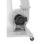 Aspirateur à copeaux pour bois Bernardo DC 350 CF avec Cartouche Filtrante 400v Moteur Puissant en ventilateur en acier