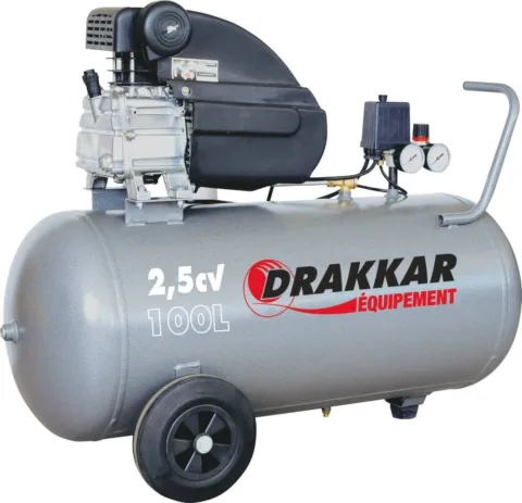 Compresseur 100l Drakkar