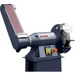Ponceuse à bande et Meule d'établi industrielle MSM250 avec socle- 400v;