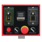 Plaqueuse de chants Cormak EBM120 230v avec Aspirateur. Panneau de Controle