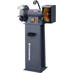 Touret a meule et brosse Cormak BMS250 avec socle 01