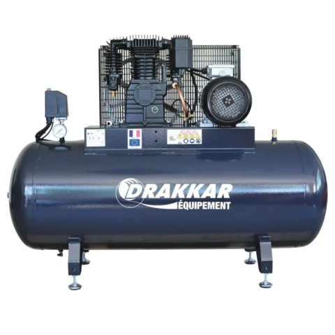 Compresseur professionnel 270L Drakkar 11255