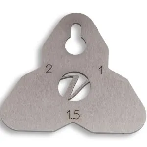 Racloir de nettoyage rayons 1,2 et 3mm Virutex 5031110