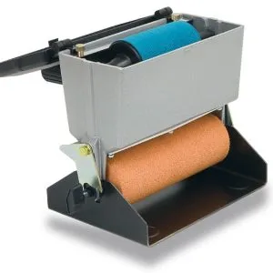 Encolleuse manuelle avec rouleau supérieur (180 mm)