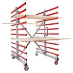 Chariot de séchage mobile double Holzmann TAW70DUO.2