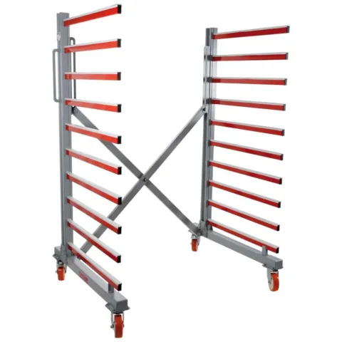 Chariot de séchage mobile double Holzmann TAW76