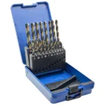 Coffret de forets HSS Gold 1 à 10mm - 19 pièces