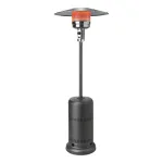 Parasol chauffant 5,5/12kW gaz propane avec allumage piezo