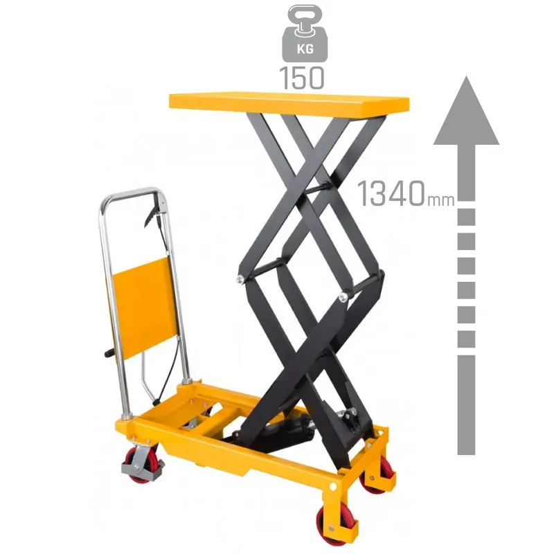 Table elevatrice 150 kg double ciseaux TA1513 - 04