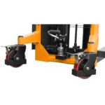 Gerbeur manuel charge 1000kg - Hauteur levage 1600mm avec fourches réglables