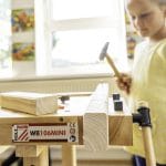Établi en bois pour enfants Holzmann WB106MINI