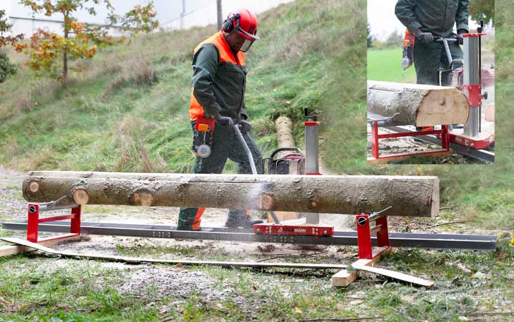 Scierie avec accessoire mobile Holzmann MOBAS2