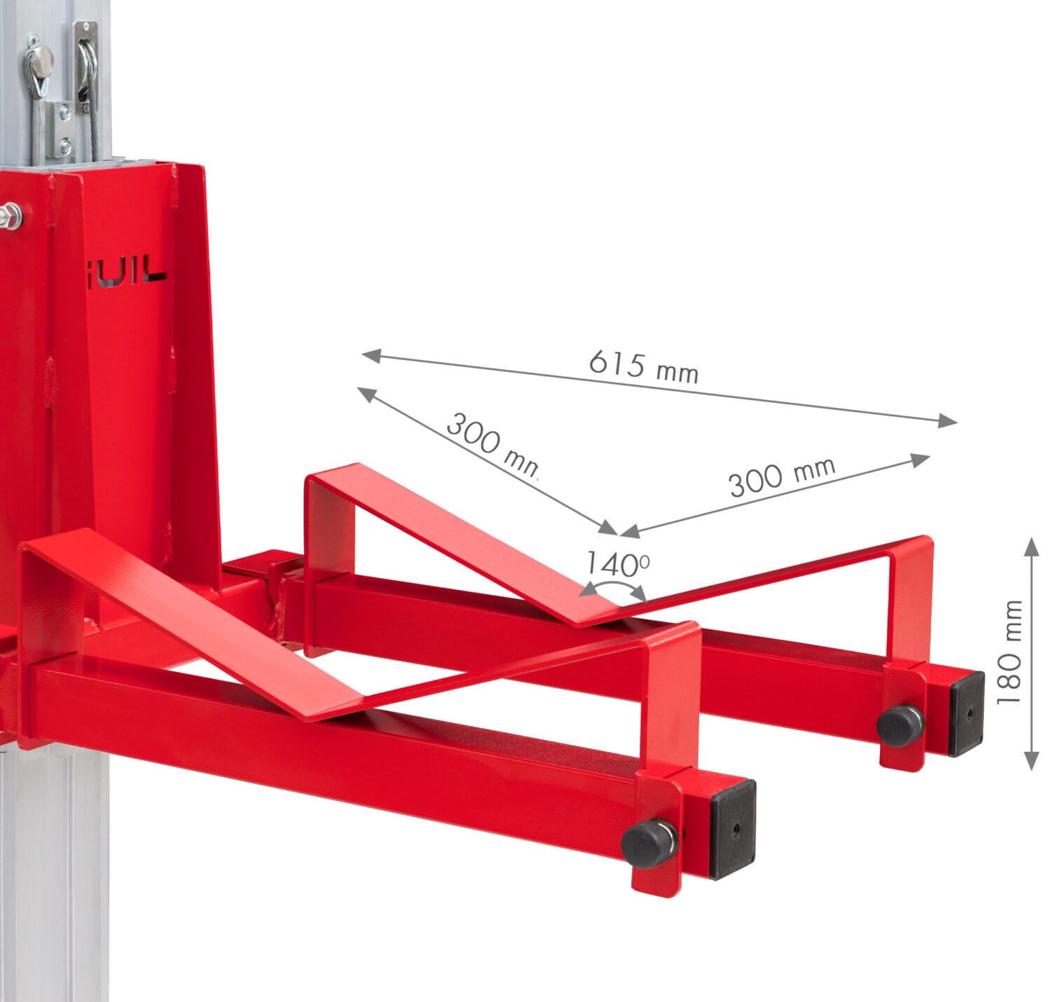 Adaptateur pour tube de levage de matériel ACT-01/L