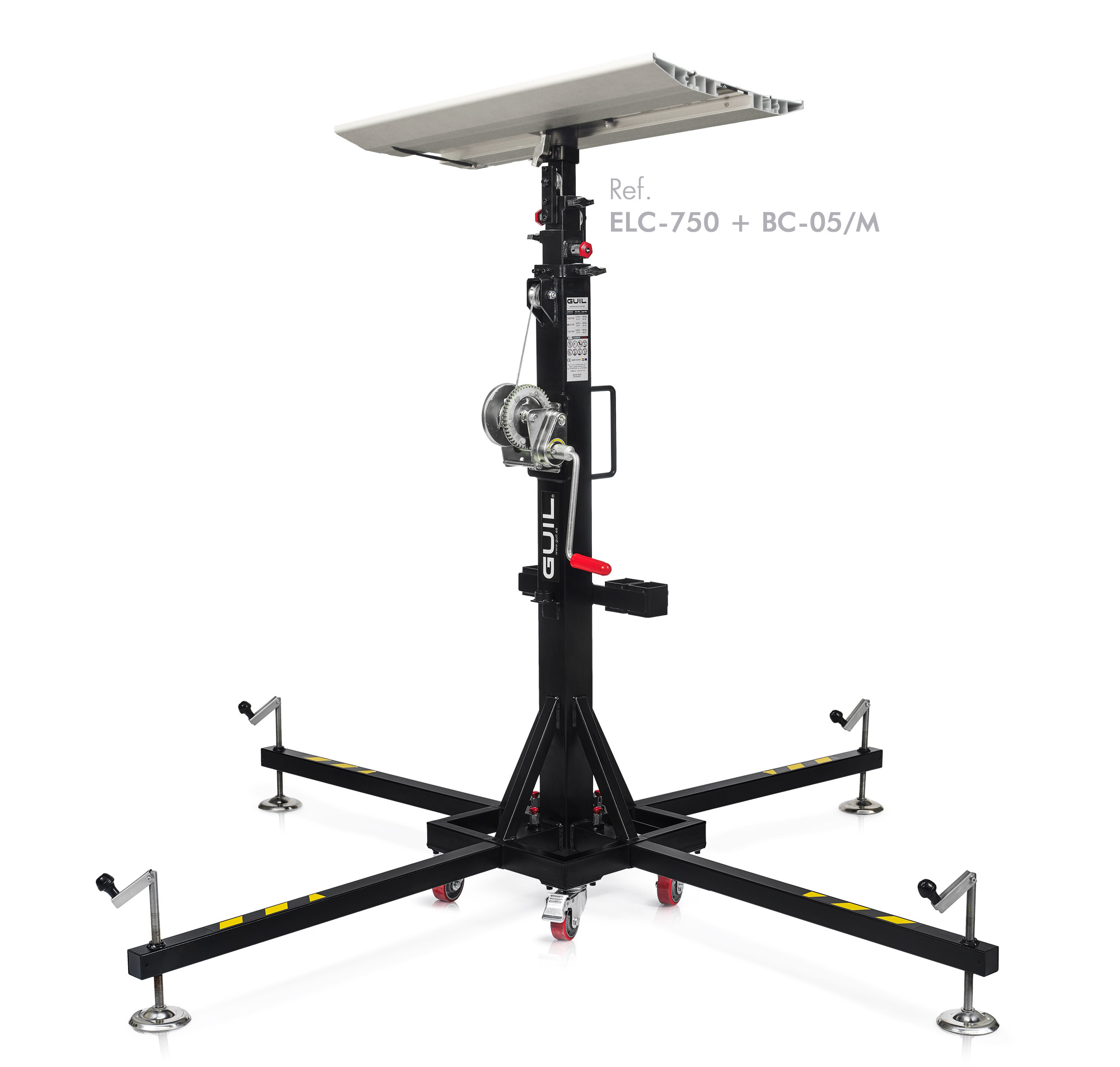 Plateforme de chargement pliable pour monte-charges ELC - BC-05/M