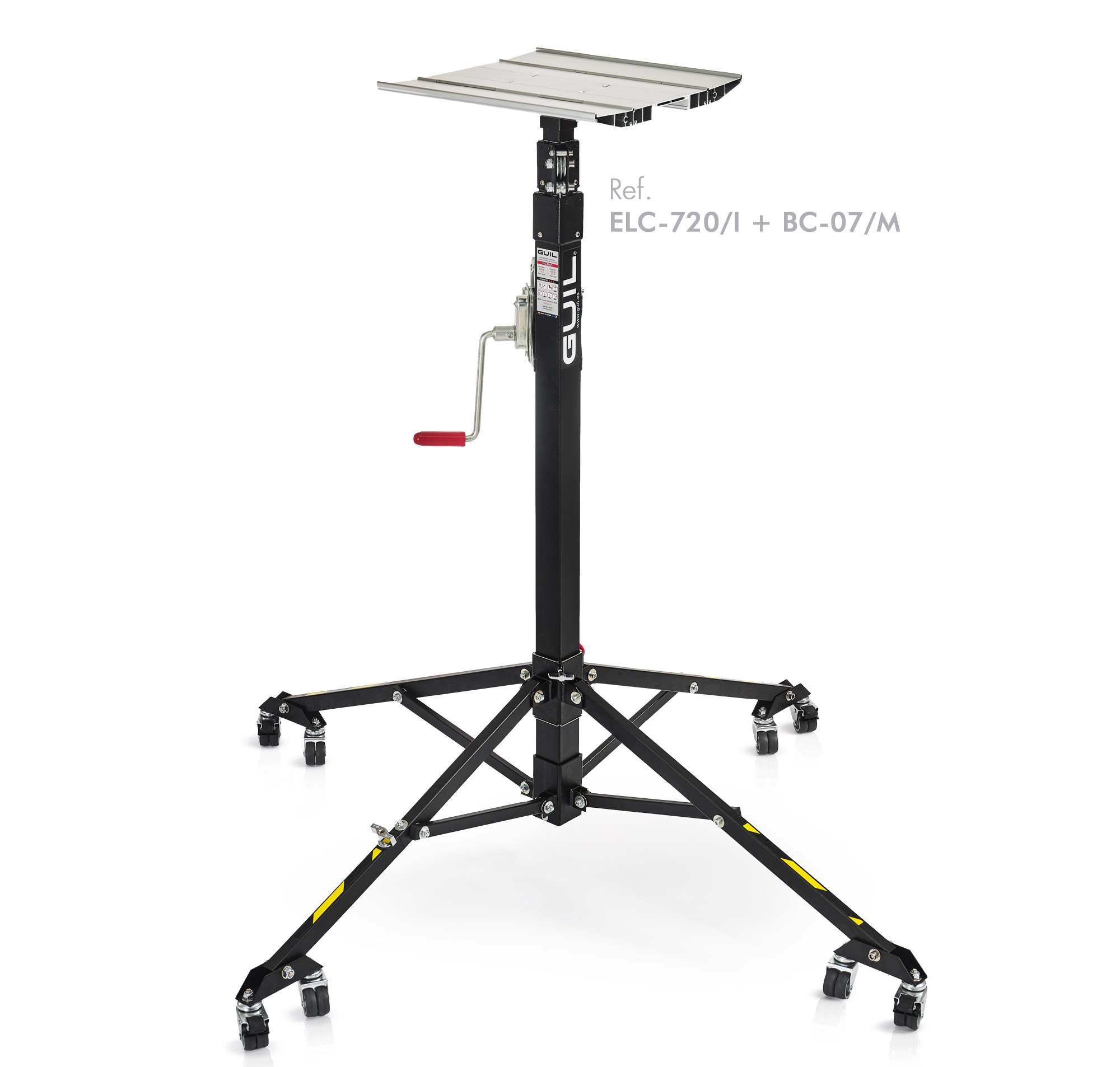 Plateforme de chargement pliable pour monte-charges ELC - BC-07/M