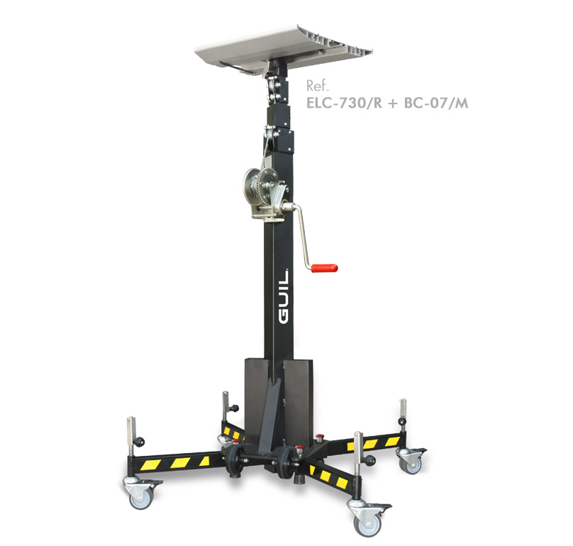 Plateforme de chargement pliable pour monte-charges ELC - BC-07/M