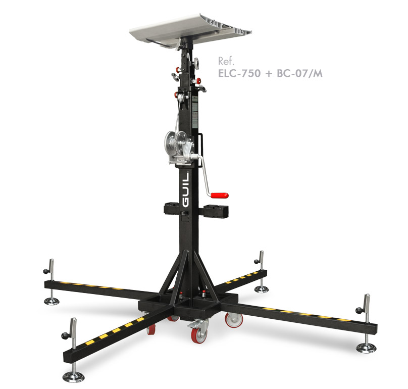 Plateforme de chargement pliable pour monte-charges ELC - BC-07/M