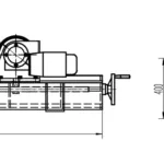Positionneur à rouleaux avec manivelle SRV 10 TON M+F - 10T